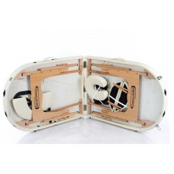 Restpro Vip Oval 2 Krem Renk Katlanabilir Masaj Masası Restpro Vip Oval 2 Krem Renk Katlanabilir Masaj Masası