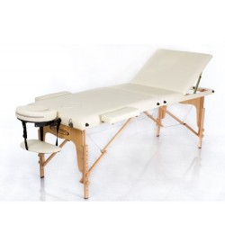 Restpro Classic 3 Krem Renk Katlanabilir Masaj Masası Restpro Classic 3 Krem Renk Katlanabilir Masaj Masası