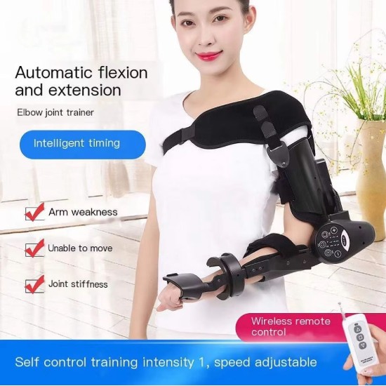 Dirsek Rehabilitasyon Üst Kol Koruyucu - Kol Bilek Eklem Rehabilitasyon Robot inme Eğitim Makinesi
