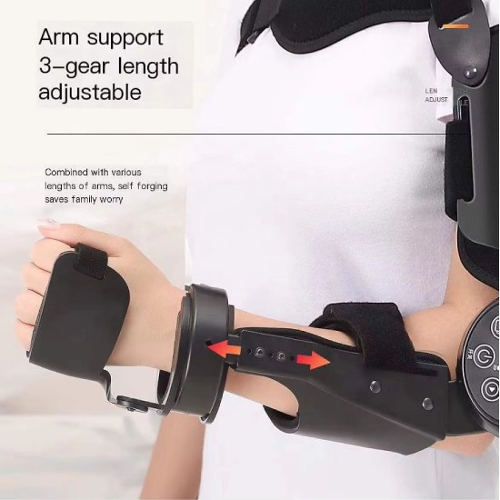 Dirsek Rehabilitasyon Üst Kol Koruyucu - Kol Bilek Eklem Rehabilitasyon Robot inme Eğitim Makinesi
