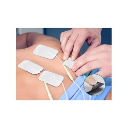 Tens Elektrodu Düz Giriş Kablolu 5x9cm Dikdörtgen Tens Elektrodu Düz Giriş Kablolu 5x9cm Dikdörtgen