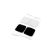 Tens Elektrodu Düz Giriş Kablolu 5x5cm Kare - 5x5 Cm Kablolu Ems Tens Cihazı Elektrotu