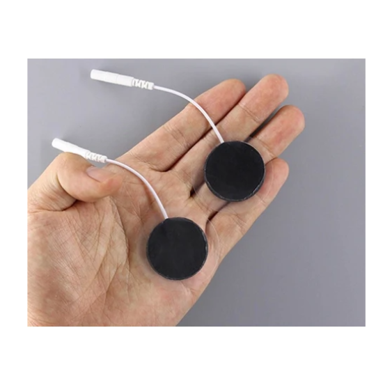 Tens Elektrod Yuvarlak - 3,2 Cm Kablolu Yuvarlak Elektrot