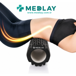 Foam Roller 33Cm Siyah Renk - Masaj Rulosu