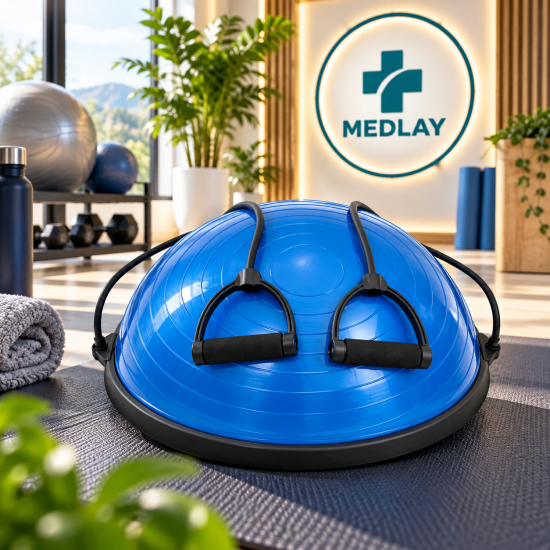 Bosu Ball 58 Cm Çap Denge Egzersiz Aleti - Bosu Topu 58 Cm Bosu Ball 58 Cm Çap Denge Egzersiz Aleti - Bosu Topu 58 Cm